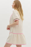 Cream Ric Rac Dress