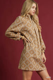 Umgee Camel Notch Dress