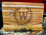 Personalized Teakwood Cutting Board