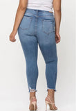 Cello High Rise Ankle Jeans Plus