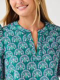 Adelyn Top | Sunshower Flora Ocean