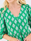 Raya Dress | Early Riser Green