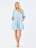 Raya Dress | Harbor Lines Blue