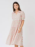 Molly Dress | Floral Fanfare Green