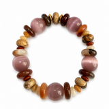 Ellison + Young Terra Luxe Mixed Stone Stretch Bracelet