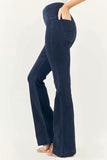 Cello High Rise Pull on Flare Jeans