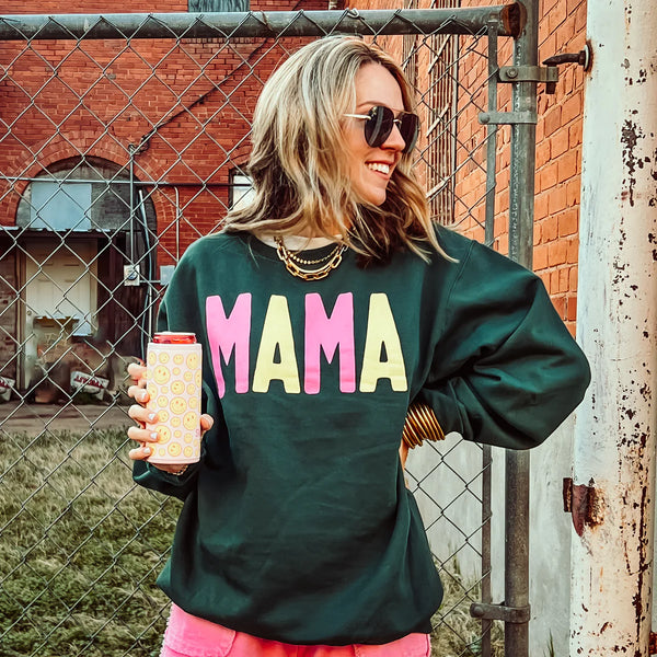 Forest Green Mama Sweatshirt