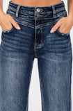 High Rise Wide Leg Flare Jeans