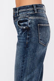High Rise Wide Leg Flare Jeans