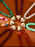 Beaded Heart Necklace