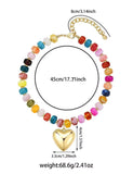 Beaded Heart Necklace