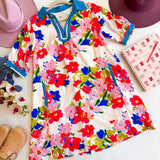 Blue Floral Dress