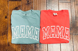 Mama Comfort Color Tees (Seafoam Green or Paprika)