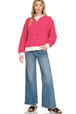 Ruby Stripe Pullover