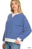 Light Navy Stripe Pullover