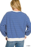 Light Navy Stripe Pullover