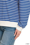 Light Navy Stripe Pullover