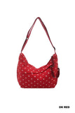 Red Polka Dot Hobo Purse