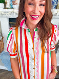Jodifl Pink Stripe Dress