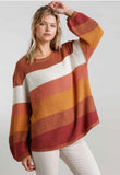 Umgee Fall Stripes Sweater