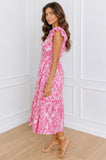 Umgee Pink Floral Dress