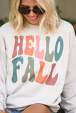 Retro Hello Fall Sweatshirt