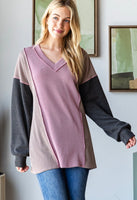 Dusty Rose Rib Top