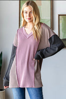 Dusty Rose Rib Top