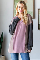 Dusty Rose Rib Top