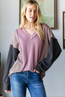Dusty Rose Rib Top