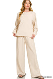 Sand Beige Pant Set