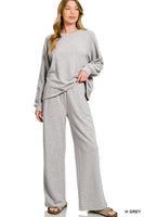 Heather Grey Pant Set