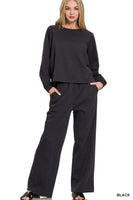 Black Pant Set