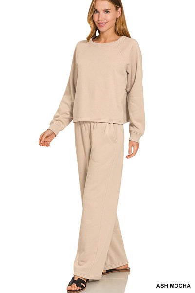 Ash Mocha Pant Set