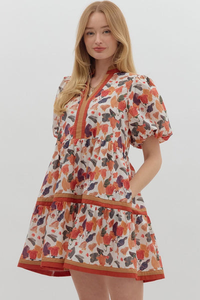 Fall Leaves Dress