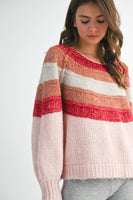 Pink Chunky Knit Sweater