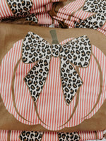 Pumpkin Seersucker Tee