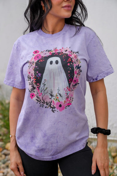 Floral Ghost Tee