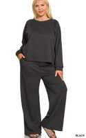 Black Pant Set Plus