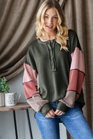 Green CB Slv Top (Reg/Plus)