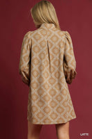 Umgee Camel Notch Dress