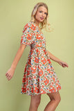 Poppy Square Neck Dress