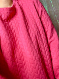 Hot Pink Quilted Top