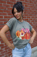 Autumn Watercolor Pumpkin Tee