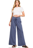 Blue Indigo Collar Pant Set