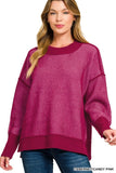 Cabernet Two Tone Sweater