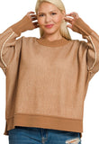 Camel Two Tone Sweater