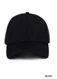 Black Criss Cross Ponytail Hat