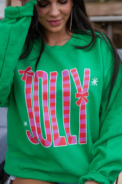Green Jolly Sweatshirt