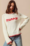 Ivory Merry Sweater